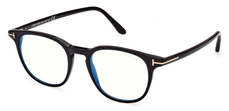 [Shiny Black - "t" Logo - Blue Block]