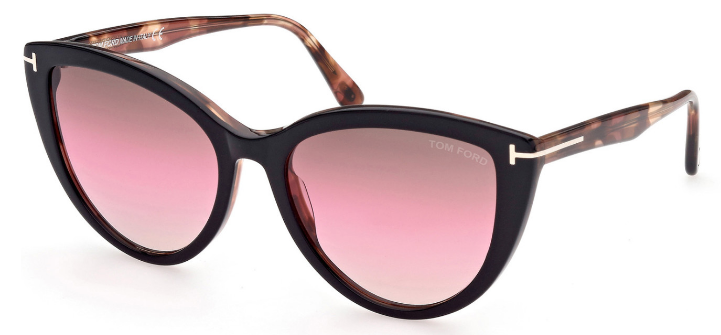 [Shiny Black & Pink Havana - Gradient Brown - Pink -  Sand]