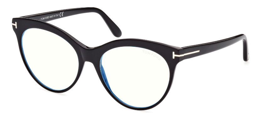 [Shiny Black - "t" Logo - Blue Block]