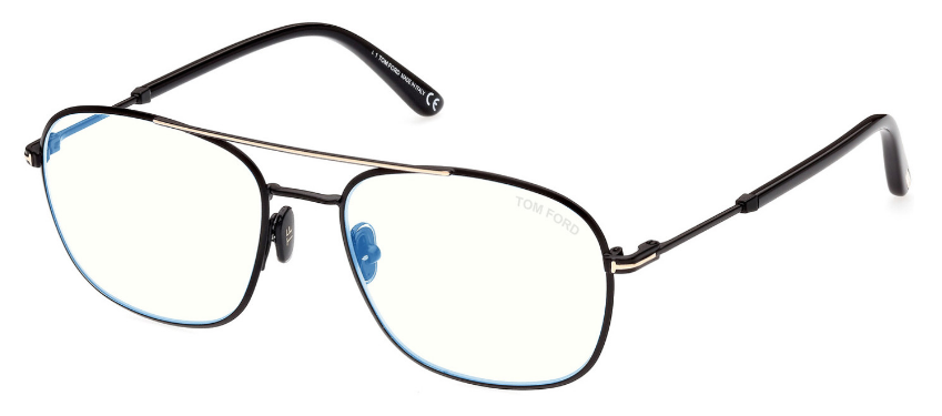 [Shiny Black - "t" Logo - Blue Block]