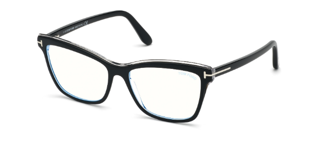 [Shiny Black & Crystal - Blue Block]