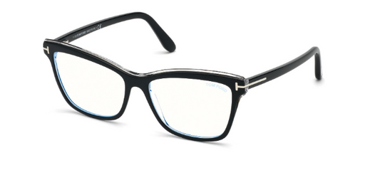 [Shiny Black & Crystal - Blue Block]