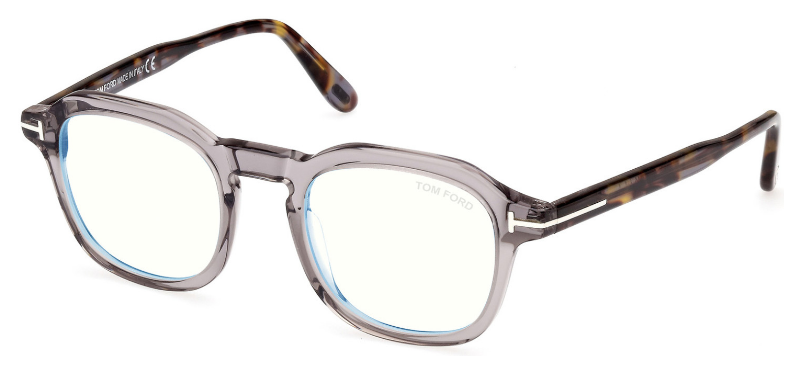 [Shiny Transparent Grey -"t" Logo - Blue Block]