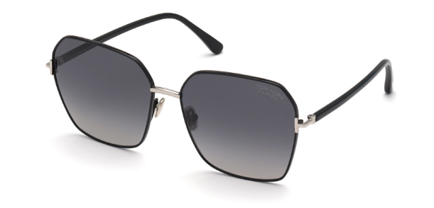 [Shiny Palladium - Black - Polarized Gradient Smoke]