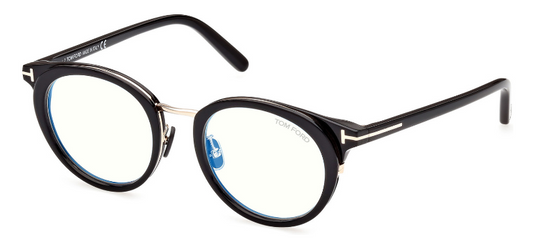 [Shiny Black - "t" Logo - Blue Block]