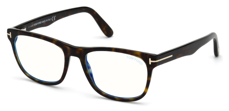 [Shiny Classic Dark Havana - Blue Block]