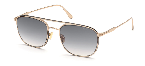 [Shiny Rose Gold W. Black - Gradient Smoke]