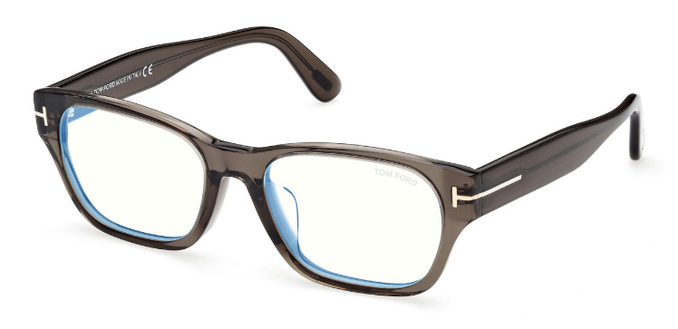 [Shiny Transparent Mud - "t" Logo - Blue Block]