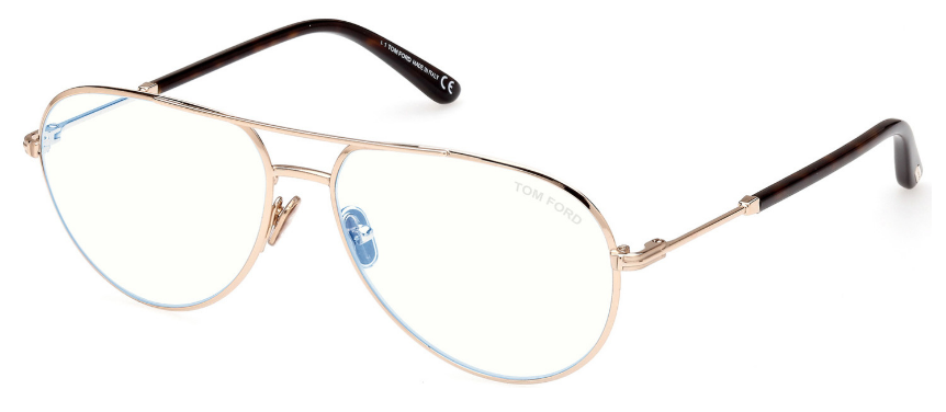 [Shiny Rose Gold - "t" Logo - Blue Block]