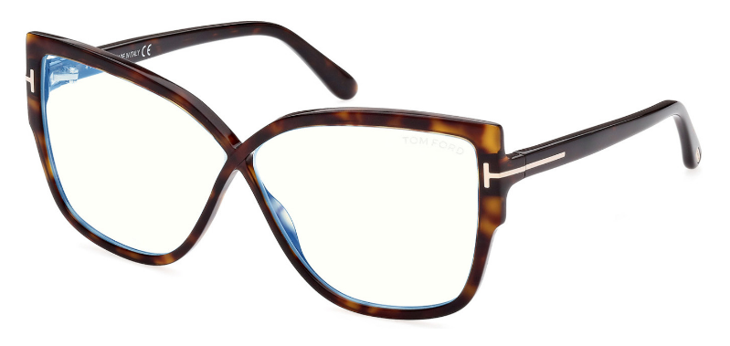 [Dark Havana - "t" Logo - Blue Block]