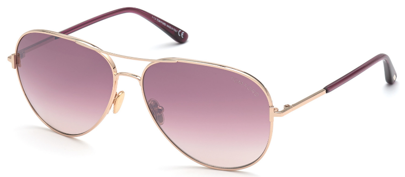 [Shiny Rose Gold - Trans. Pink - Gradient Bordeaux Mirror]