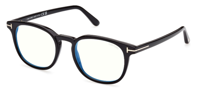 [Shiny Black - "t" Logo - Blue Block]