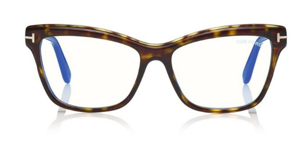 [Shiny Classic Dark Havana - Blue Block]