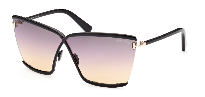 [Rose Gold W. Dk. Havana Temples - Grad. Brown - Pink -  Sand]