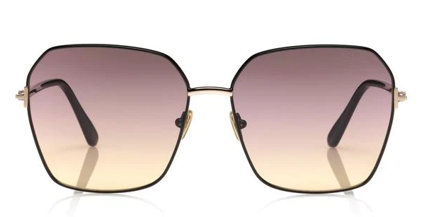 [Rose Gold - Black - Graident Smoke To Liliac To Sand]