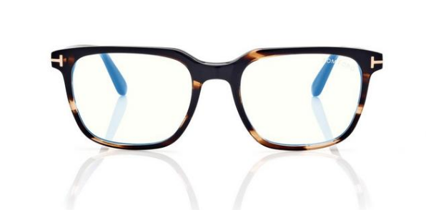 [Shiny Striped Brown - "t" Logo - Blue Block]