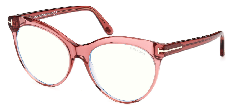 [Shiny Transparent Rose - "t" Logo - Blue Block]