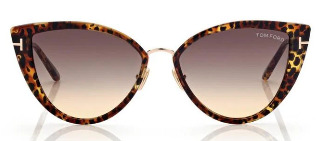 [Leopard Vintage Havana W. Rose Gold - Grad. Smoke-To-Yellow]