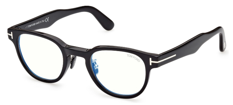 [Shiny Black - "t" Logo - Blue Block]