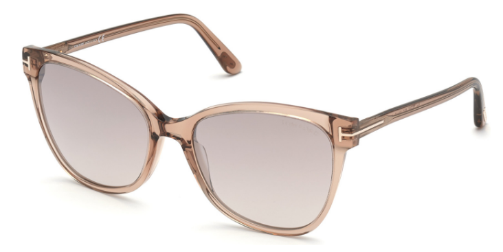 [Shiny Rose Champagne - Gradient Brown Mirror]