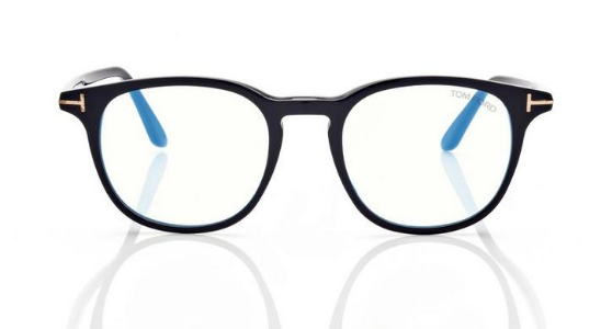 [Shiny Black - "t" Logo - Blue Block]