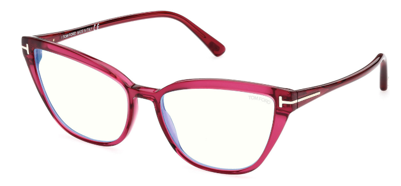 [Shiny Fuchsia - "t" Logo - Blue Block]