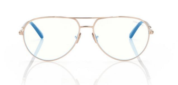 [Shiny Rose Gold - "t" Logo - Blue Block]