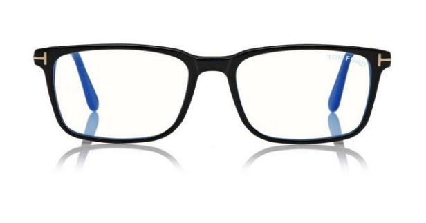 [Shiny Black - Shiny Rose Gold "t" Logo - Blue Block]