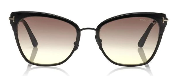 [Shiny Black Front W. Shiny Rose Gold - Grad. Smoke-To-Yellow]