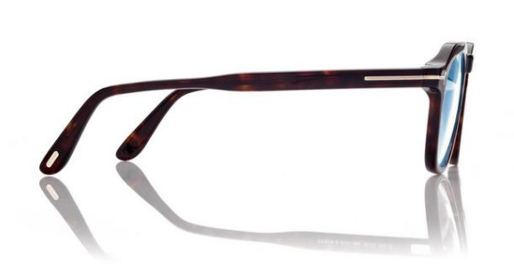 [Shiny Dark Havana - "t" Logo - Blue Block]