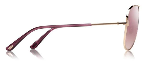 [Shiny Rose Gold - Trans. Pink - Gradient Bordeaux Mirror]