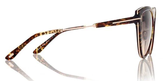 [Leopard Vintage Havana W. Rose Gold - Grad. Smoke-To-Yellow]