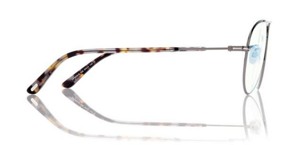 [Shiny Dark Gunmetal - "t" Logo - Blue Block]