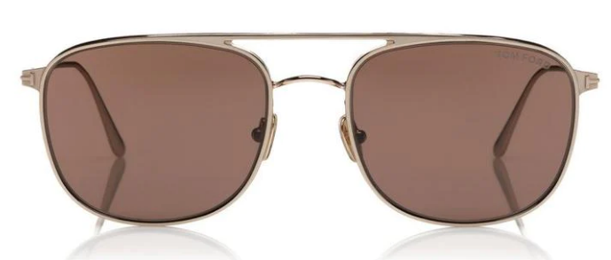 [Shiny Rose Gold W. Classic Dk Havana - Brown]