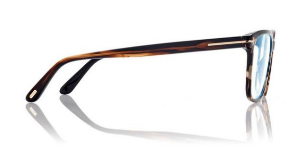 [Shiny Striped Brown - "t" Logo - Blue Block]