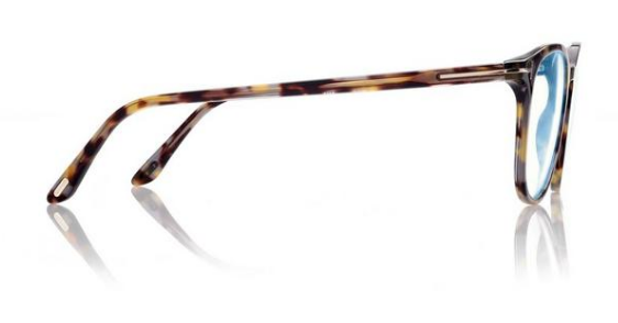 [Shiny Coloured Havana - "t" Logo - Blue Block]