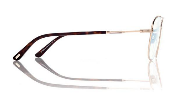 [Shiny Rose Gold - "t" Logo - Blue Block]